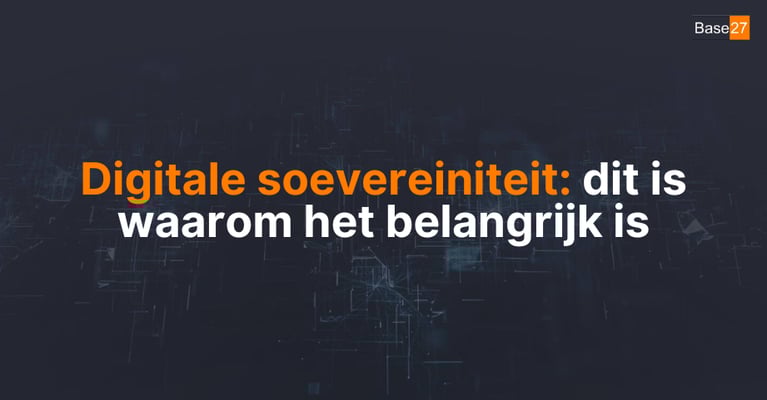Digitale soevereiniteit
