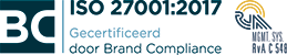 ISO 27001 certificering logo e-mail
